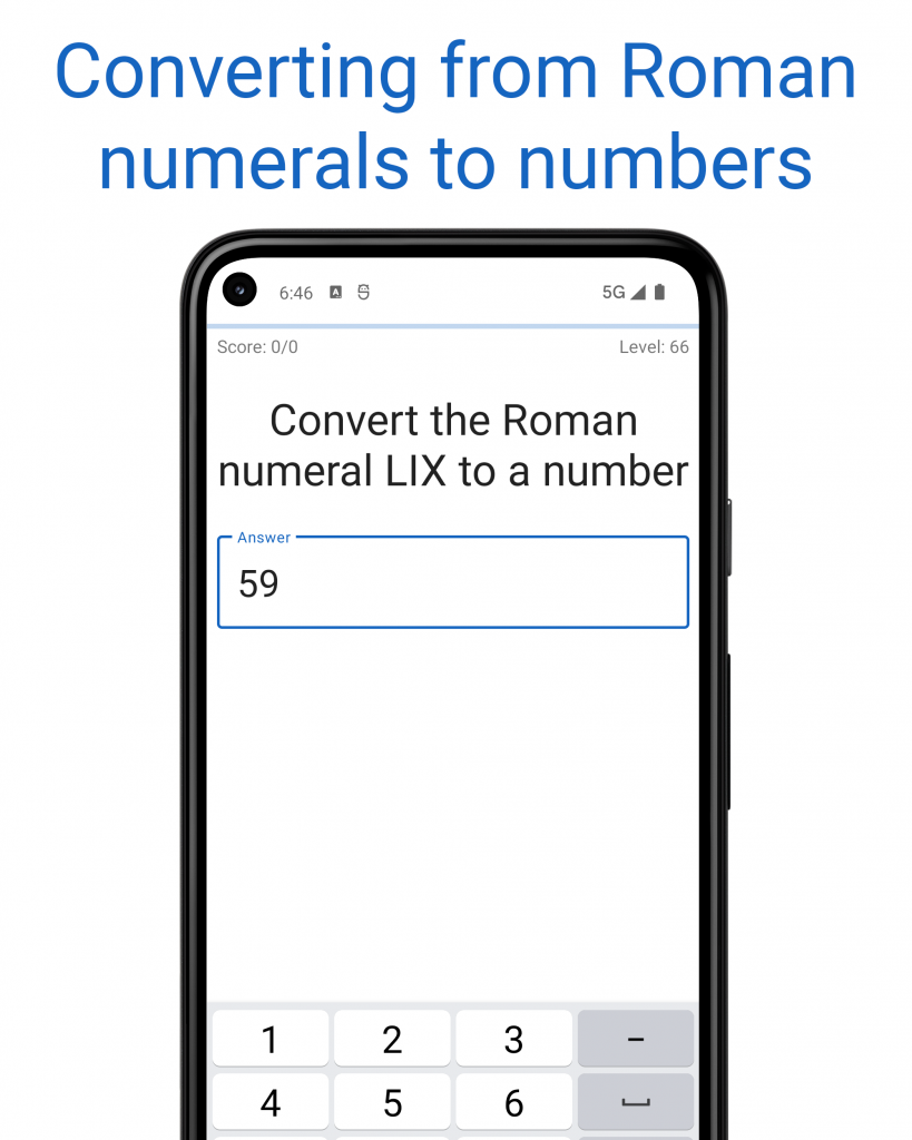 Converting from Roman numerals to numbers